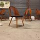Set of 4 Antonin Suman chairs for Tatra Nabytok 1960