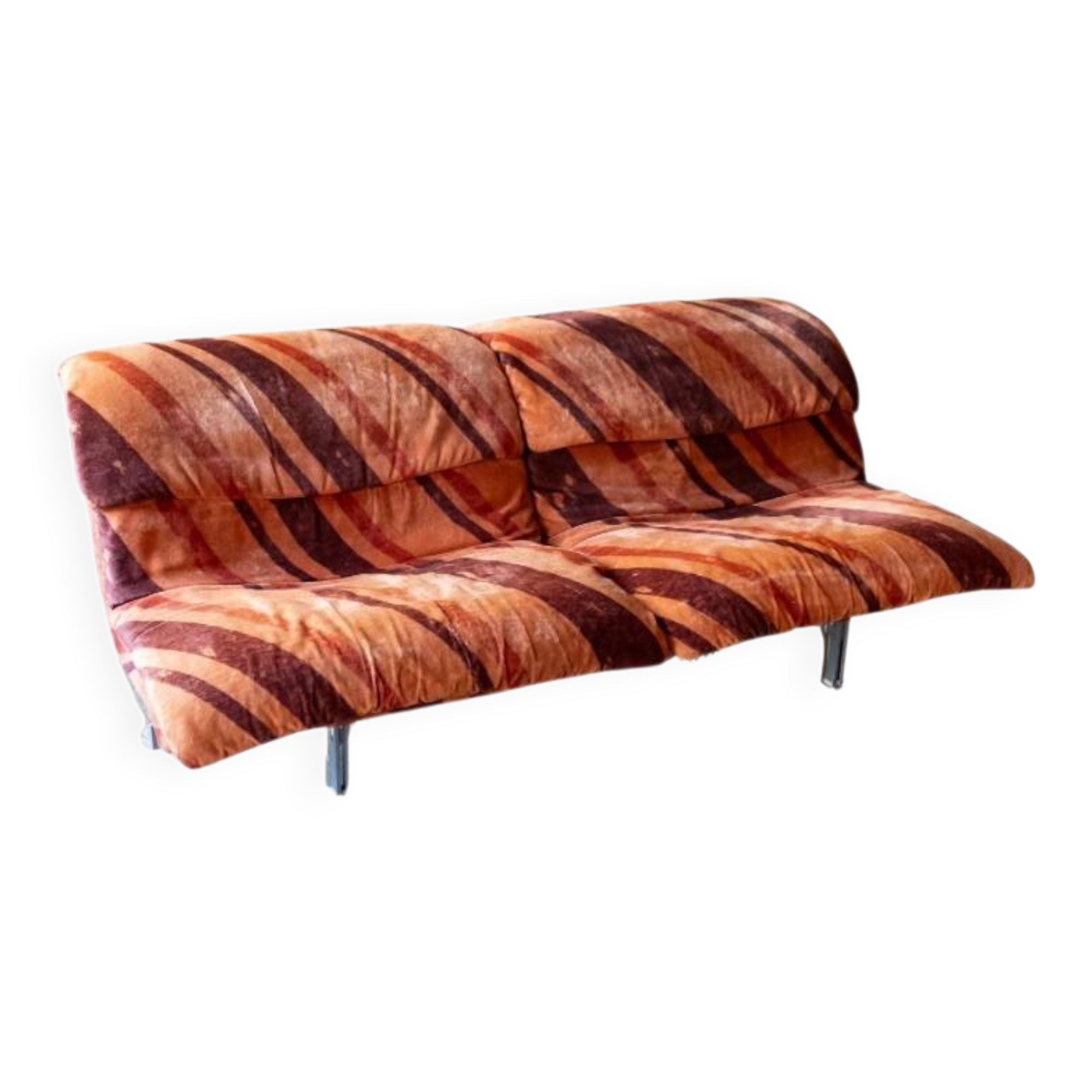 "Wave" canapé by Giovanni Offredi, Italy 1970s