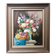 Tableau Nature morte aux fleurs et aux fruits signé Georges Mallet