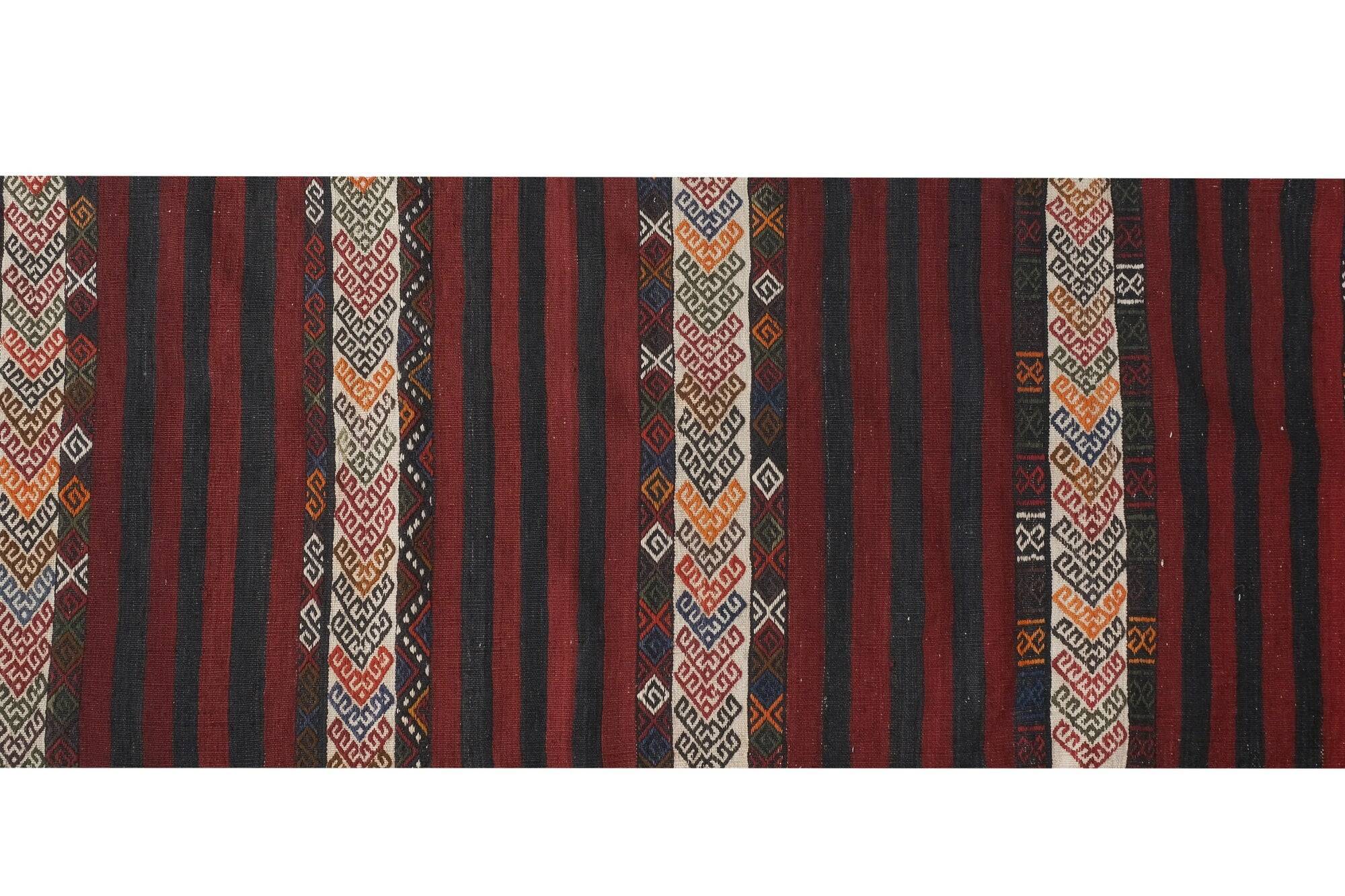 Vintage Turkish hallway rug 74x630 cm