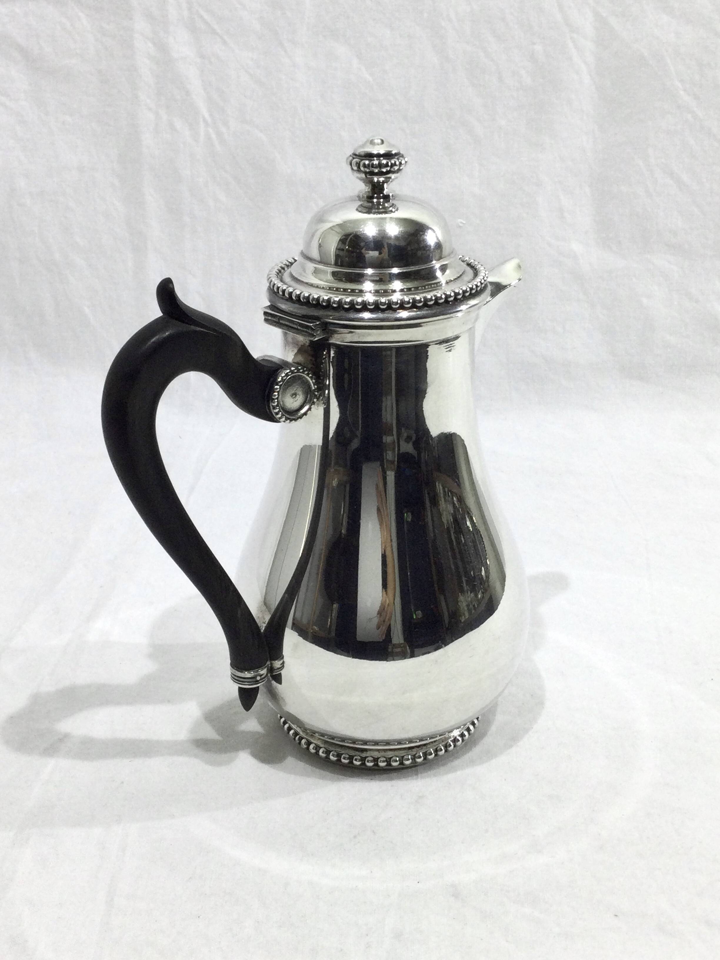 Tea Coffee Service in silver metal