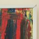 Original vintage abstract oil on canvas