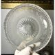4 Baccarat plates in Greek key pattern 19th century