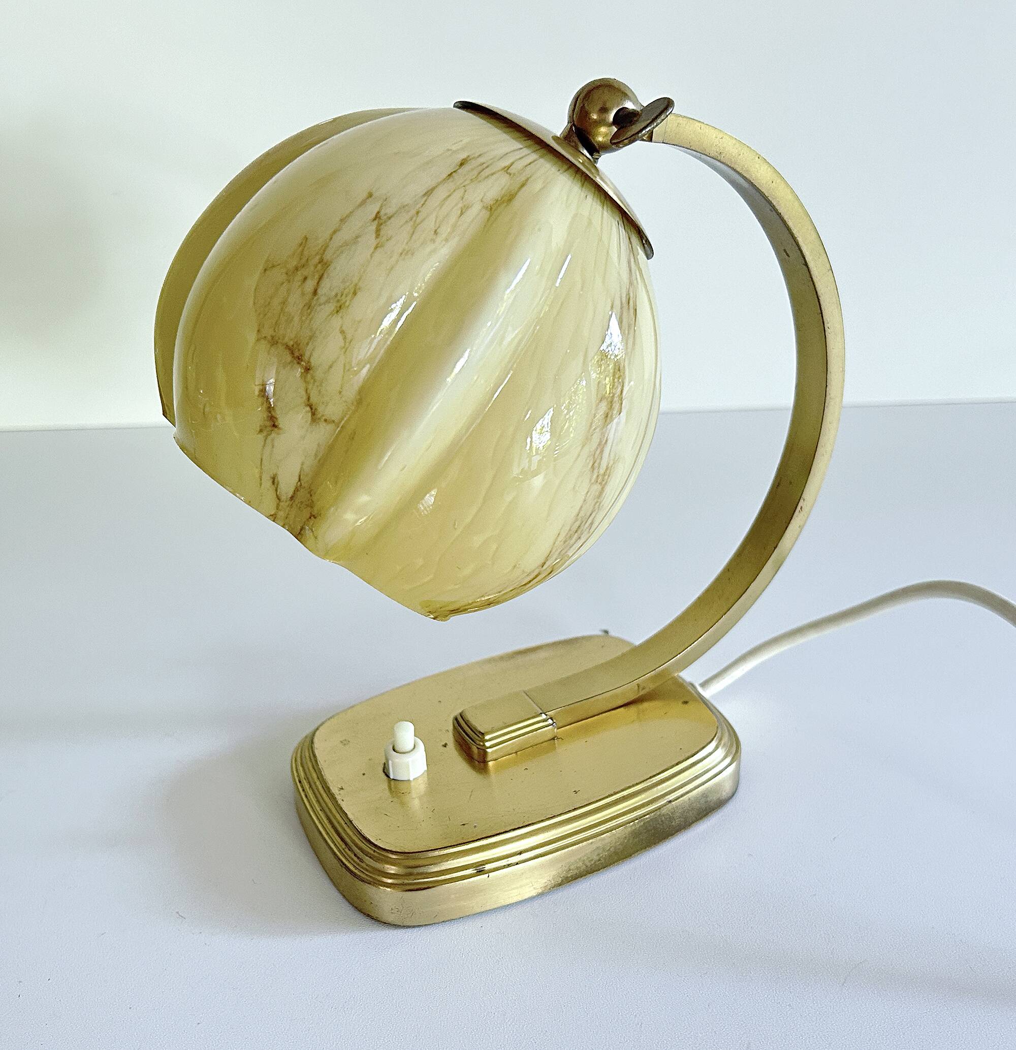 Bauhaus art deco table lamp
