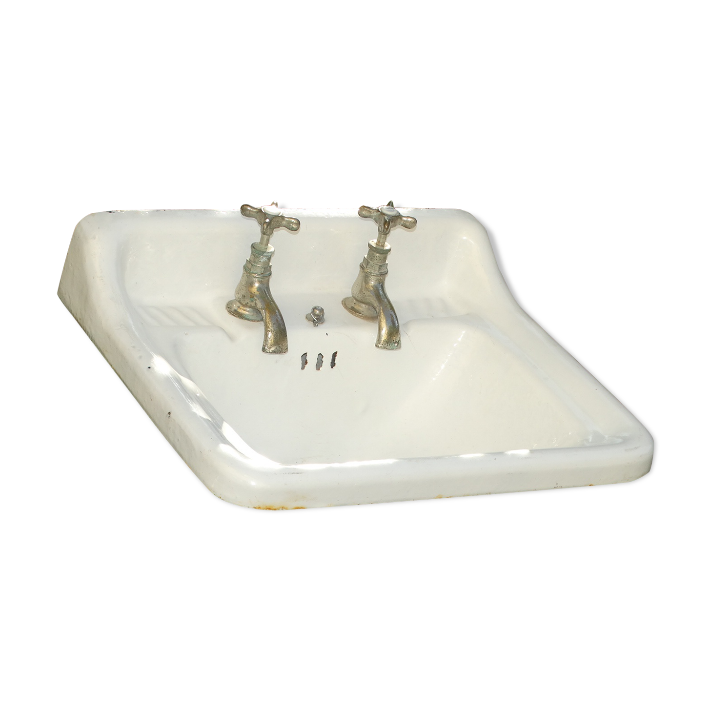 former godin-cast sink Emaillé