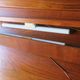 Pair of teak shelves with wall lights, Denmark 1960s