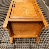 Solid oak country jam cupboard