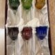 6 Roemers crystal wine glasses