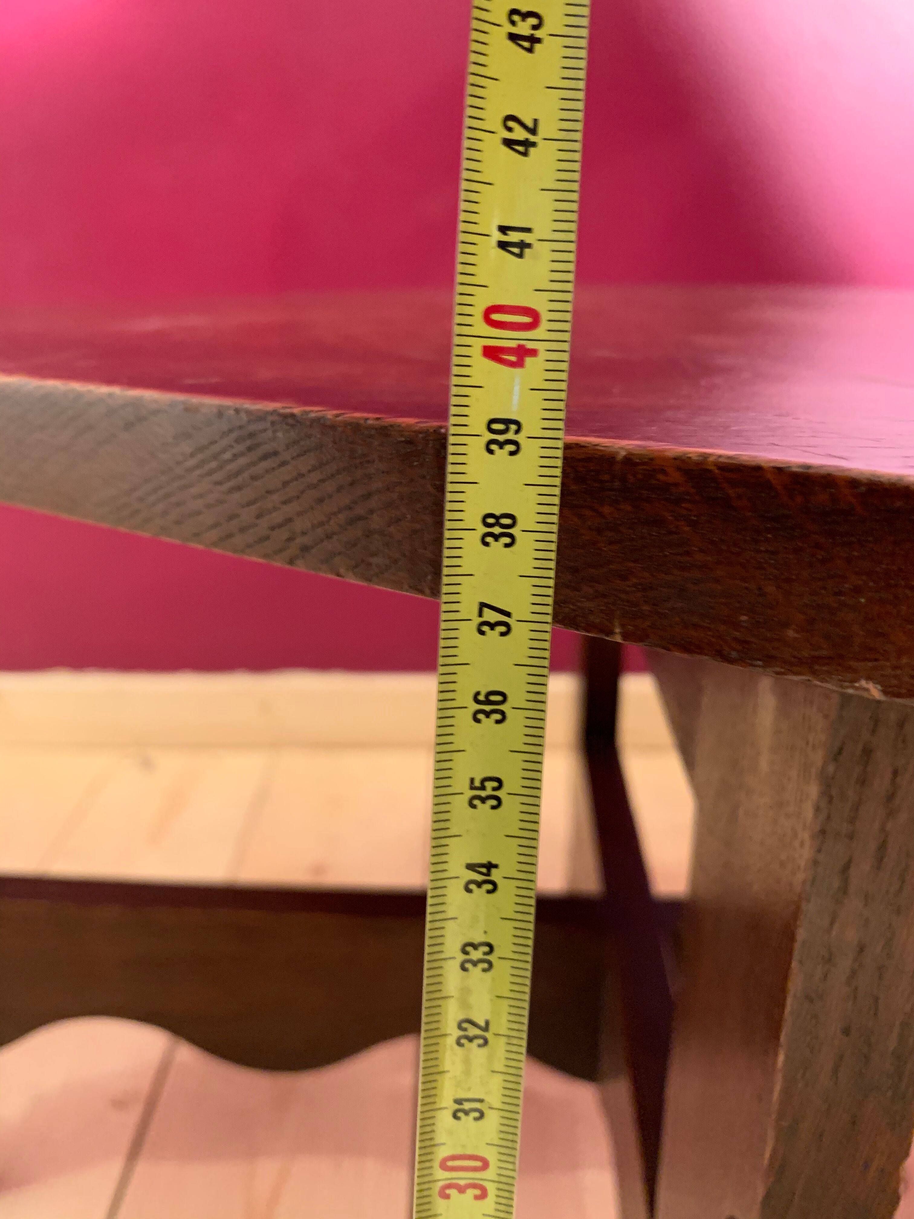 Modernist oak coffee table