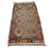 Tapis kilim turc vintage 85 x 46 cm