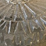 Vintage moulded glass ceiling light