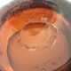Cendrier mortier verre ambré de Biot