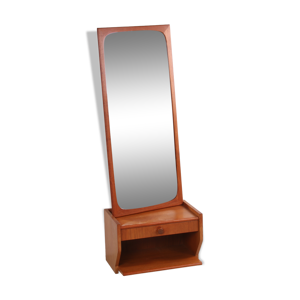 Miroir en bois de teck