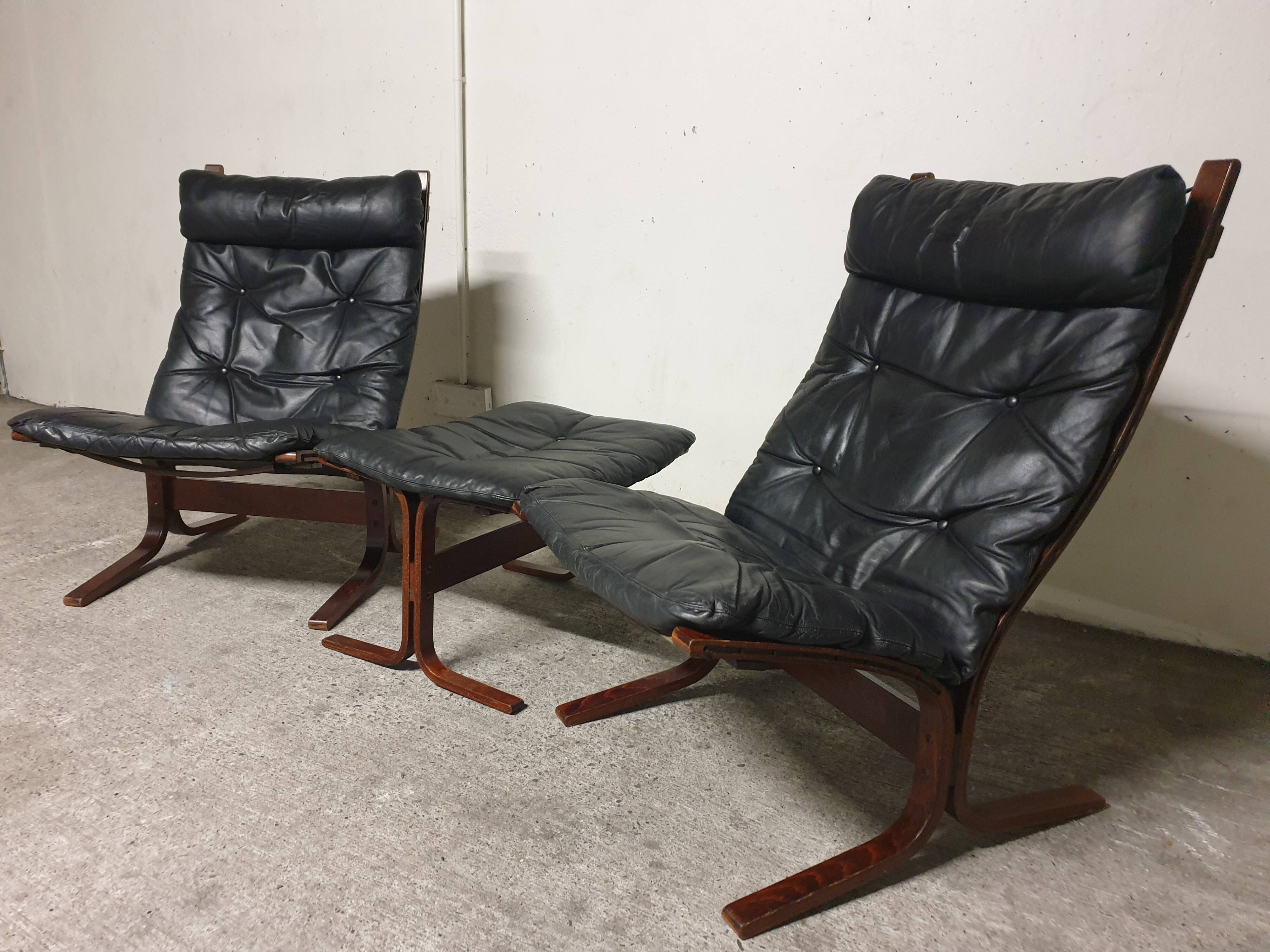 Vintage design armchair Siesta by Ingmar Relling, 1970s