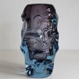 1960s Flower Vase by Jan Beranek – Pattern 5988 (Red Core Series)