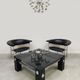 Dutch vintage design Meander Gamma lounge chairs Rudolf Wolf, Gaasbeek & Van Tiel