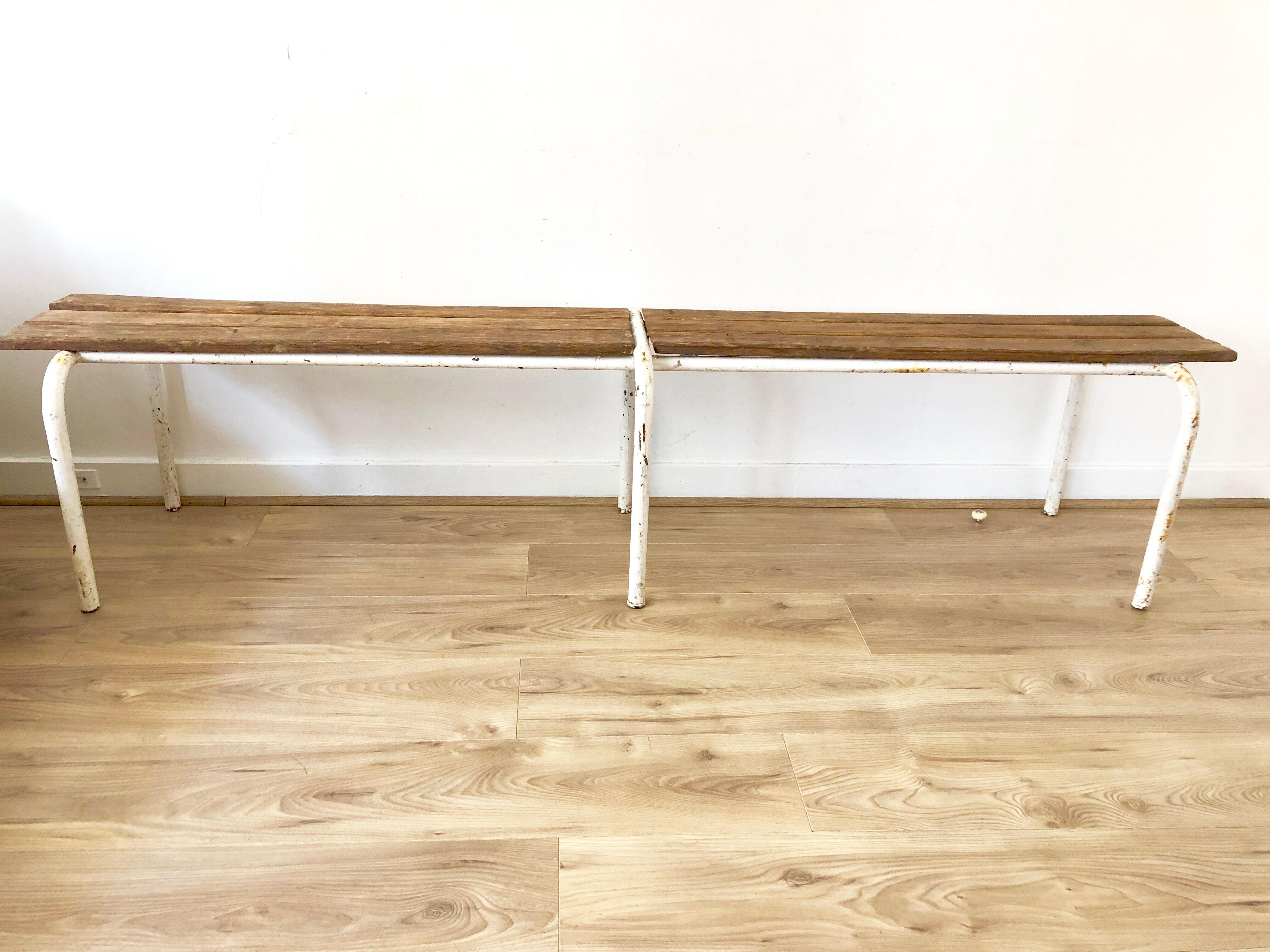 Bench vintage school years 50/60