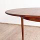 Table à manger danoise Mid-Century Modern en palissandre, Niels O. Møller