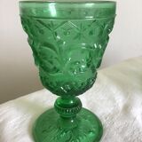 Lot of 6 glasses on foot