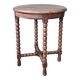 Table d'appoint pieds en bois tourné