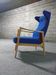 Fauteuil inclinable chaise longue lounge chair années 50 style kofod larsen  Sven Ivar Dysthe