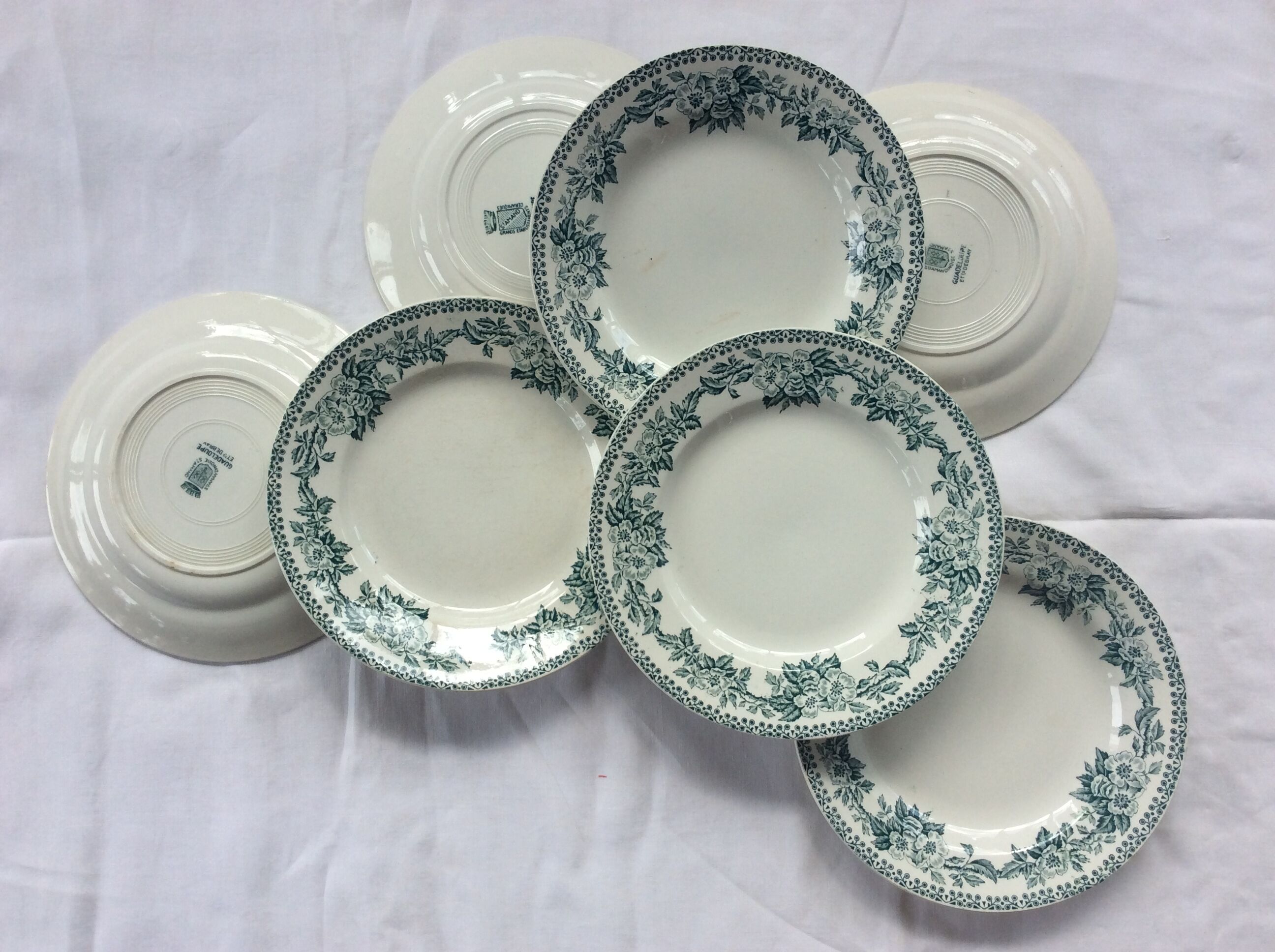 7 flat plates Iron Land model Guadeloupe