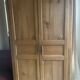 Armoire parisienne en bois massif