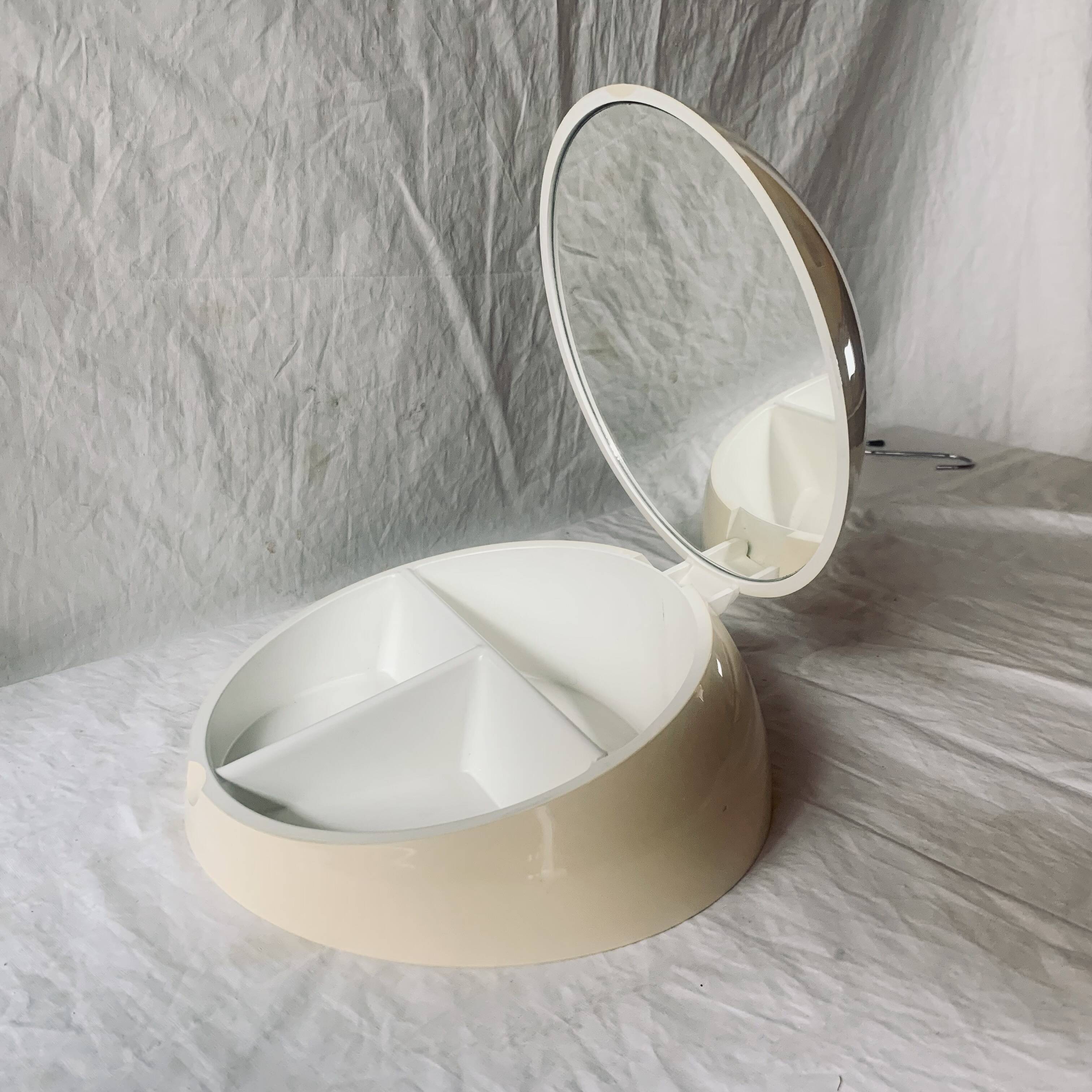 Jewelry box with mirror by Makio Hasuike for Gedy - 1970s