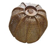 Rattan lampshade