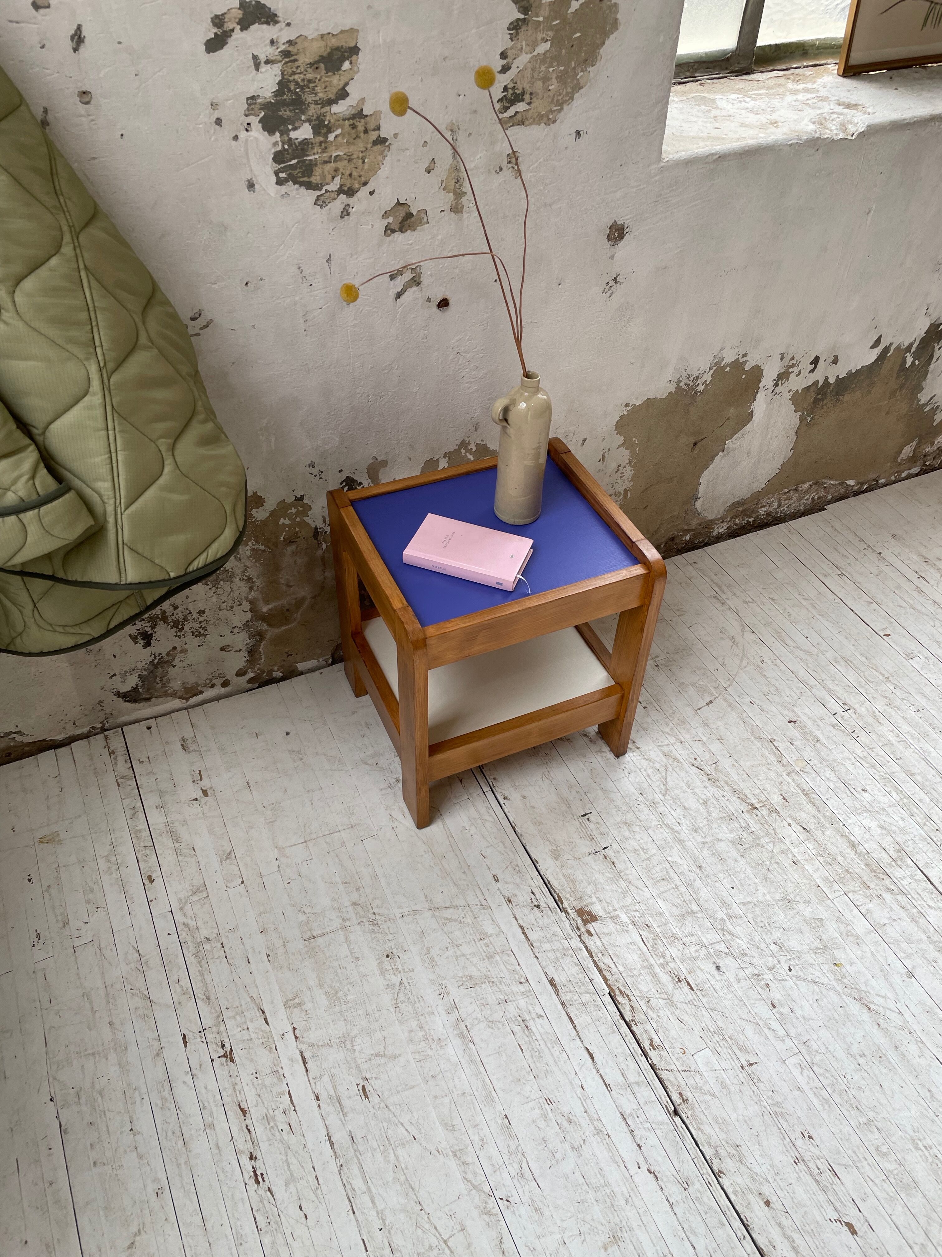 Beech bedside style Regain two-tone