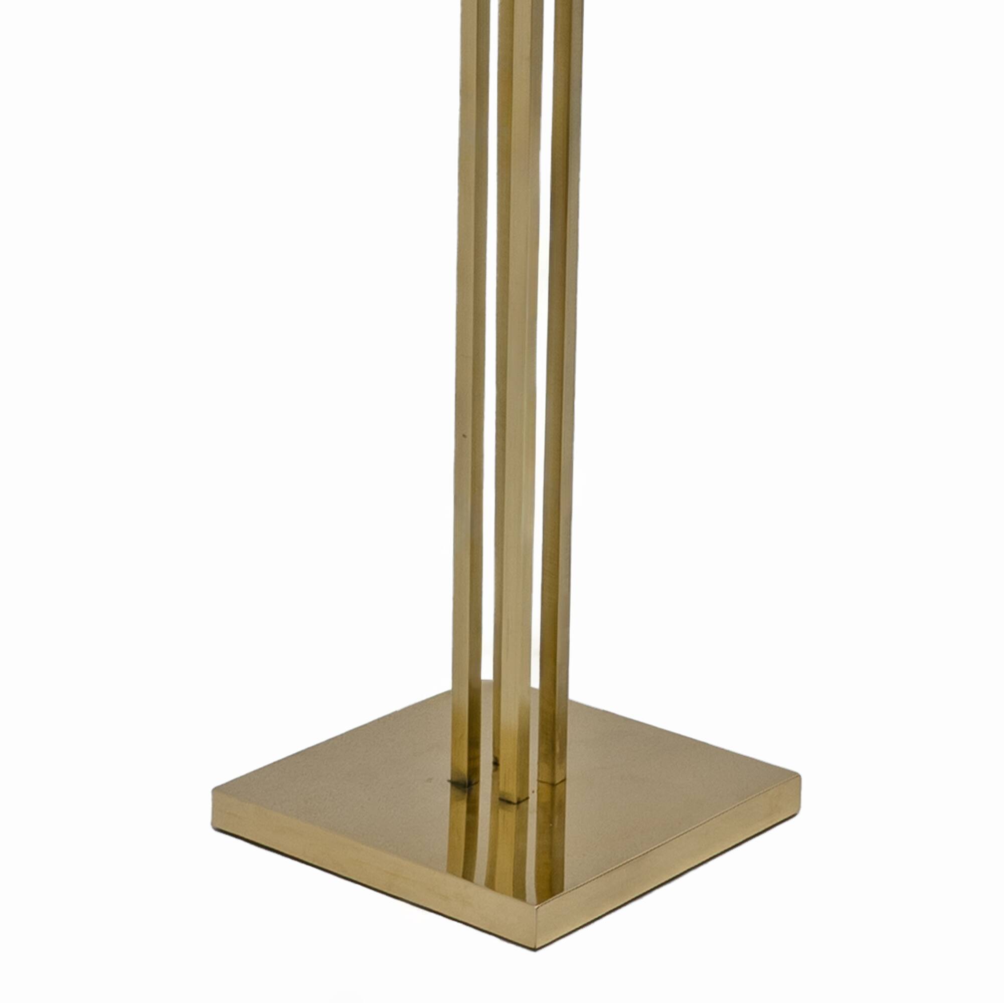 Italian Brass Floor Lamp “Ginkgo” – Barbi Style Lighting