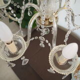 6-light chandelier with tassels