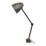 Brown Industrial Workshop Table Lamp, 1960s