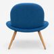 Orlando wood armchair – Softline – Busk+Hertzog – Danish design