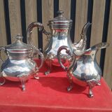 Silver coffee and tea service