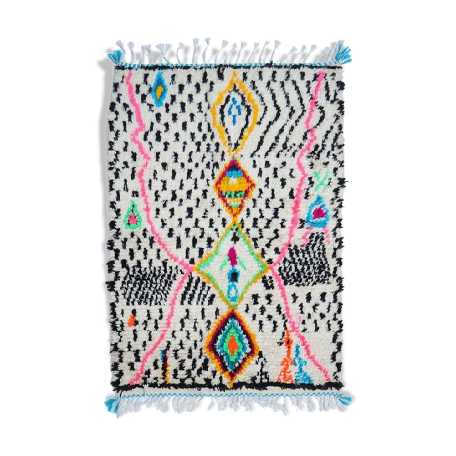 Colorful Berber carpet 172x112cm