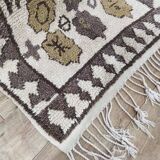 Handcrafted Moroccan Berber Rug 134 X 90 CM