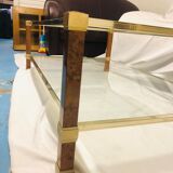 Pierre Vandel glass coffee table