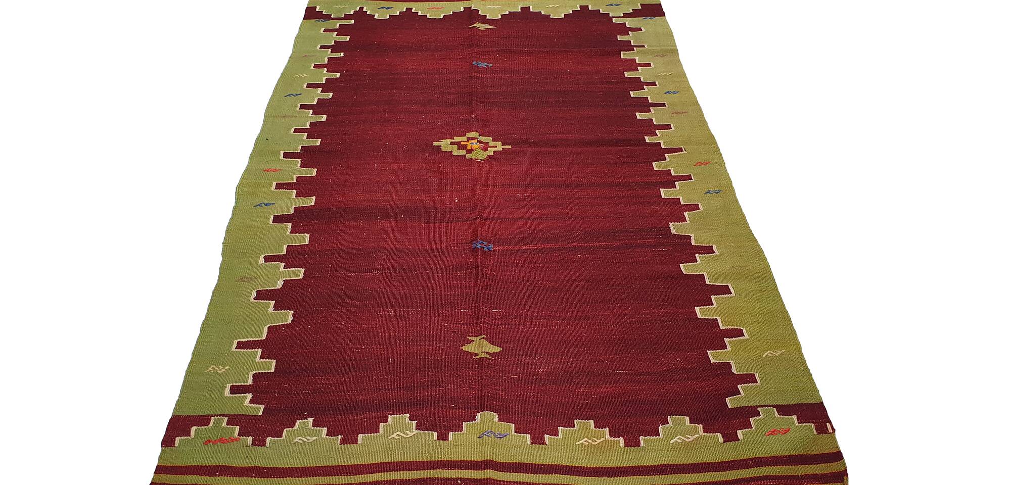Turkish kilim rug, 217x126 cm, MYK-816