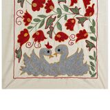 Vintage Turkish rug hand-knotted 50x92 cm