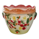 Cache- pot ancien Barbotine