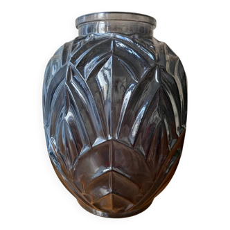 Grey art deco style vase