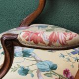 Cabriolet armchair, Louis XV period, 18th century