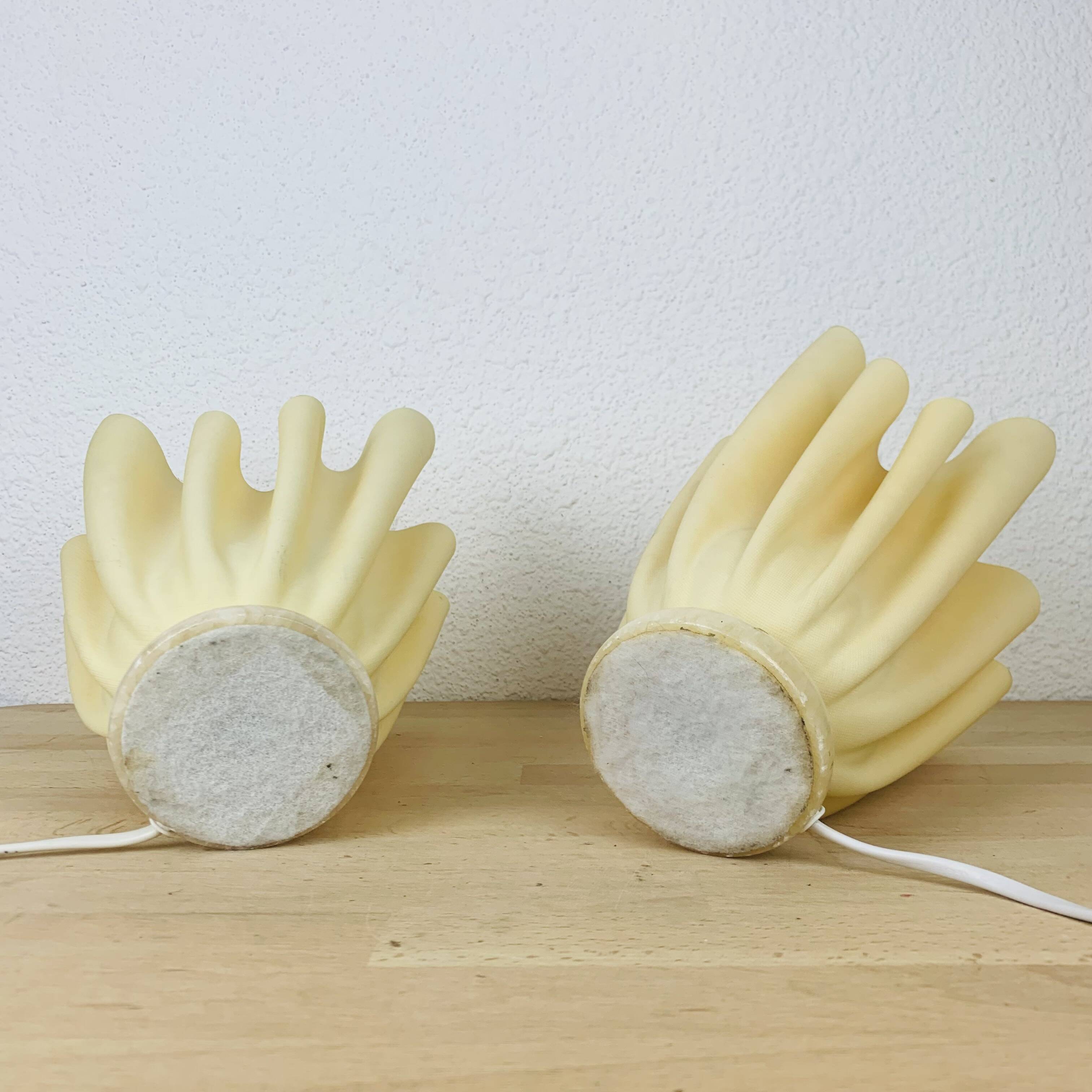 Pair of Georgia Jacob lamps with alabaster base