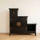 Asian black wood storage furniture