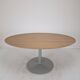 Large Oval Dining Table in Oak by Pierre Paulin for Artifort, 2018