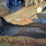 Large 1900 Cast Iron Planter in Rocaille Style: Charleville - Mézières