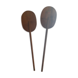 Vintage paddles or oars "Nautisport"