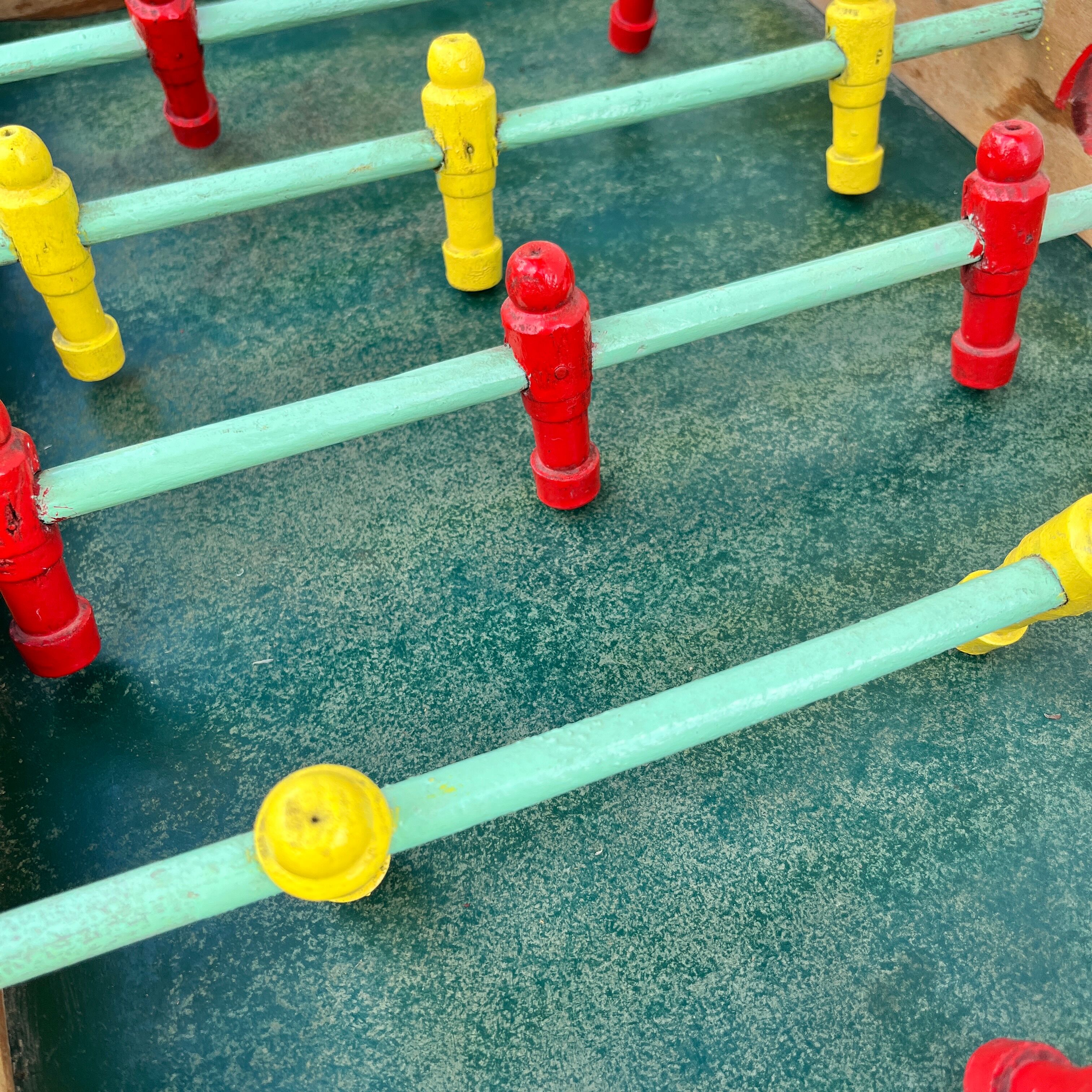 Table wood table football