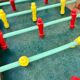 Baby-foot en bois de table